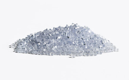 White 3d printed part