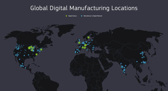 Protolabs digital network map