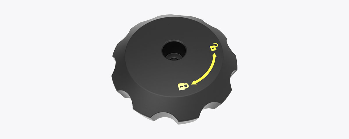 Black circle part
