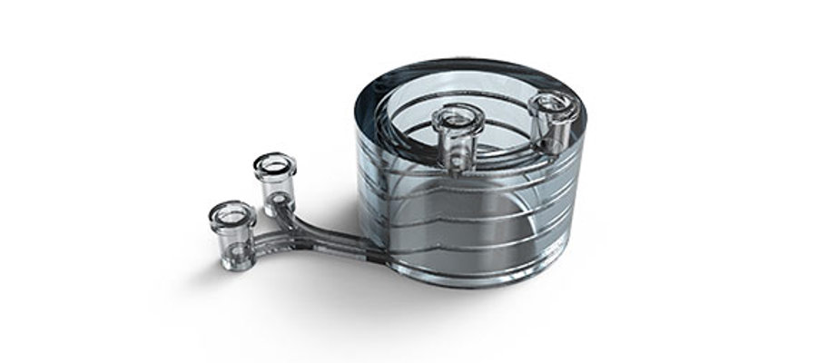 pièces microfluidique fabriquées par impression 3d