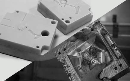 3d printed mold compared to metal tooling