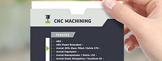CNC material selector