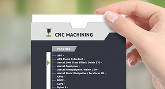 CNC material selector