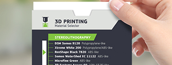 3DP Material Selector
