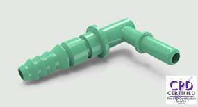 Komplexes Spritzgussteil aus Silikon