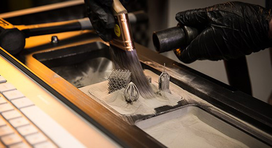 Metal powder 3D printing