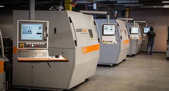 Metal 3D printing scale at Protolabs