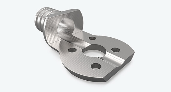 Part manufactured using a cnc lathe