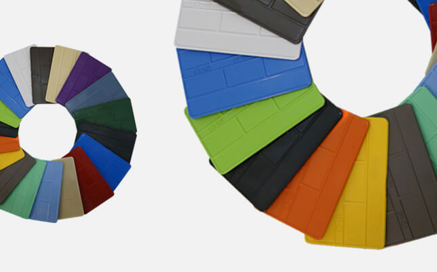 Échantillons de matière plastique