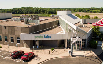 Imagen aérea de las oficinas centrales de Proto Labs
