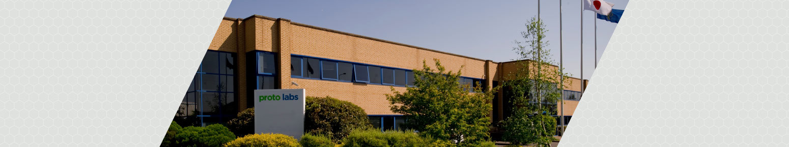 Protolabs Büro und Fertigung in Telford (UK)