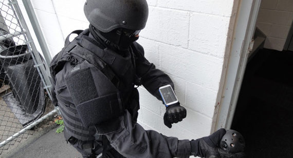 Polycarbonate shell protects internal components