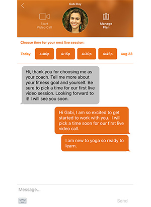 fitness app