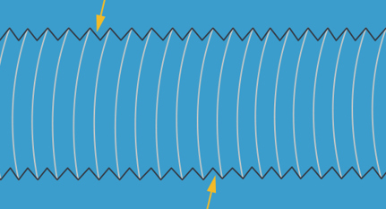 illustration of cnc machining OD threaded holes