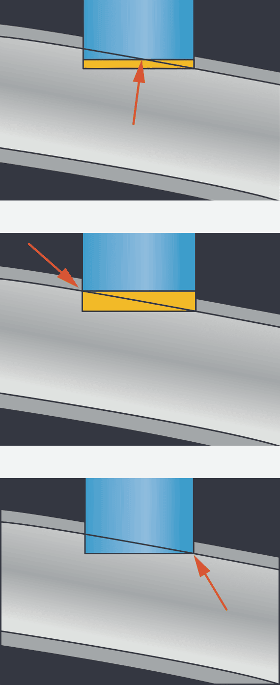 Using ejector pins properly on molded parts