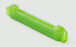 green 3d printed sla prototype