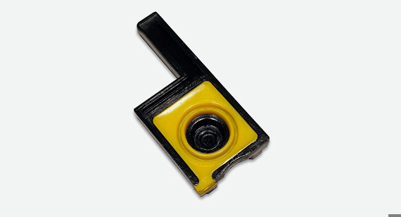 invoy overmolded med tech component