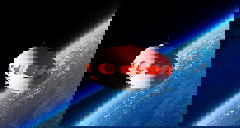 Nachbildung des Futuro-Hauses im 3D-Druckverfahren von Protolabs