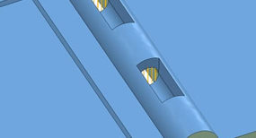 Abbildung 2: Durchgangsloch