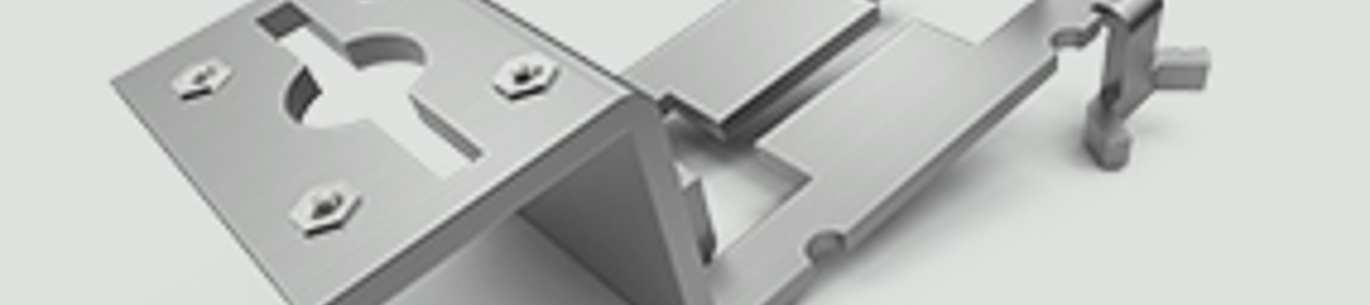 technician using sheet metal press machine