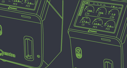 illustration of cad file for HemoSonics medical device prototype manufactured by Protolabs