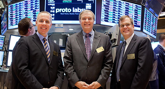 Protolabs on the NYSE
