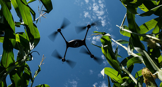 Un quadcopter di ricerca e soccorso