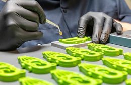 producción a gran escala: moldeo por inyección