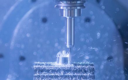 cnc machined production yellow chromate plated part