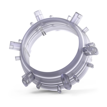 transparent polycarbonate part