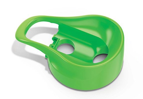 green plastic part