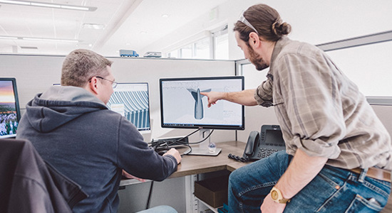 The GE Additive AddWorks team help solve advanced design and manufacturing challenges of additive parts.