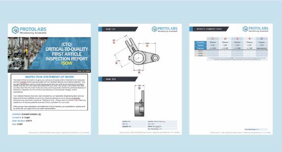 First article inspection