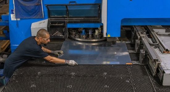 Sheet metal fabrication at Protolabs