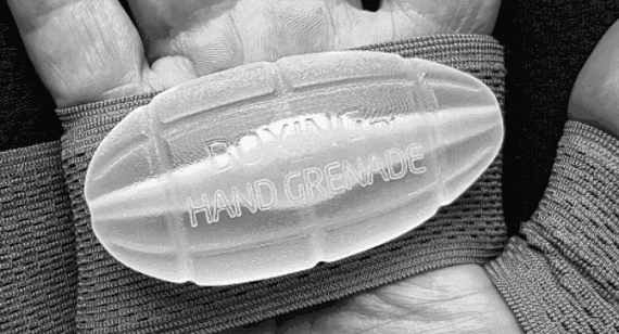 boxing hand grenade