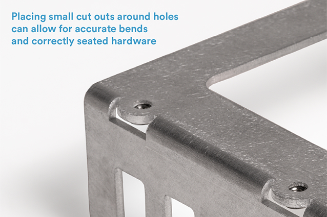 part after material relief