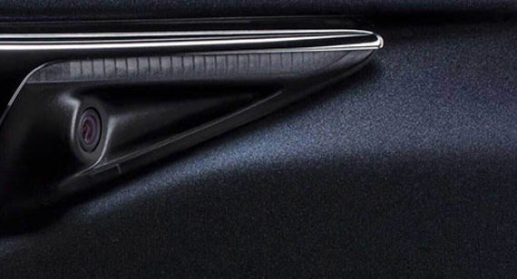 caméra angle mort - Tesla