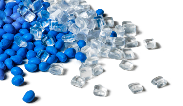 Injection molding resin pellets