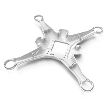 white injection moulded part