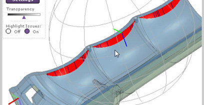 View moldability advisories and other required changes in ProtoViewer