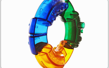 Within the blue section of the Torus, various clips and bayonets are illustrated.