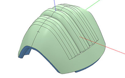 CAD design for multi-cavity mould