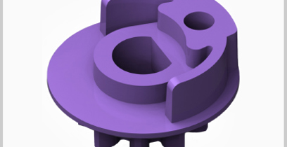 foro di passaggio a forma di D