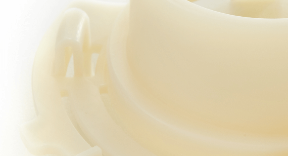 ABS Natural CNC Milled Part
