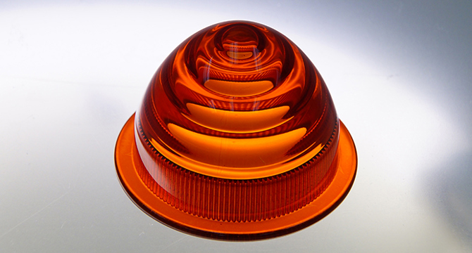 orange plastic part