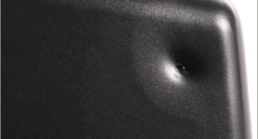 Senke auf Kunststoff-Formteil