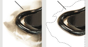 Flüssigsilikonkautschuk- Formteil