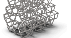 DMLS Gefertigtes Bauteil mit einer komplexen Struktur