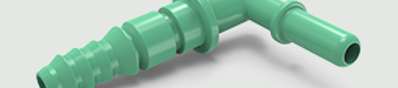 complex plastic injection-molded part