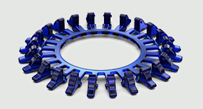 pieza de plástico moldeada por inyección